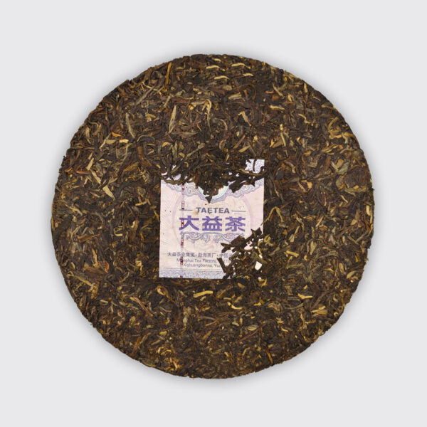 Шен Пуэр "Медовый Аромат", Мэнхай TAETEA, Солнечная сушка  (357 грамм)